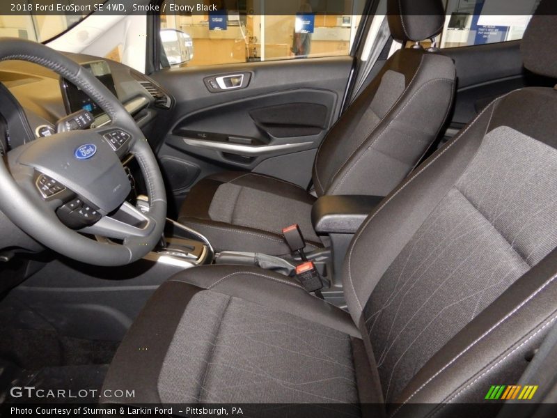Smoke / Ebony Black 2018 Ford EcoSport SE 4WD
