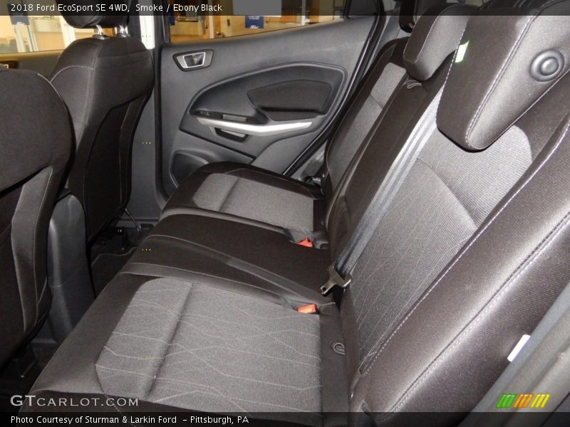 Smoke / Ebony Black 2018 Ford EcoSport SE 4WD
