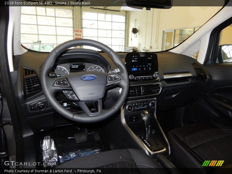 Smoke / Ebony Black 2018 Ford EcoSport SE 4WD