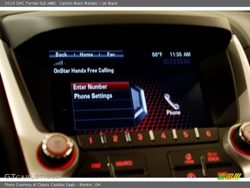 Carbon Black Metallic / Jet Black 2014 GMC Terrain SLE AWD