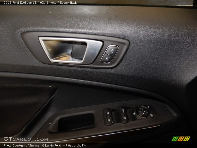 Smoke / Ebony Black 2018 Ford EcoSport SE 4WD