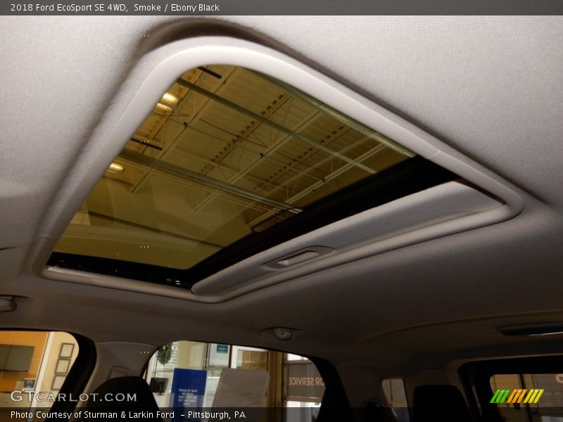 Smoke / Ebony Black 2018 Ford EcoSport SE 4WD