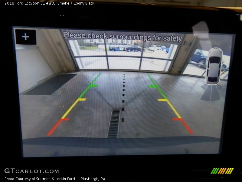 Smoke / Ebony Black 2018 Ford EcoSport SE 4WD