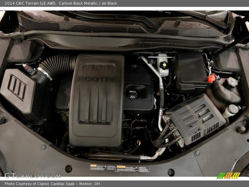 Carbon Black Metallic / Jet Black 2014 GMC Terrain SLE AWD