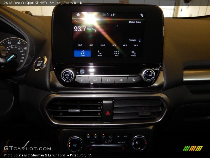 Smoke / Ebony Black 2018 Ford EcoSport SE 4WD