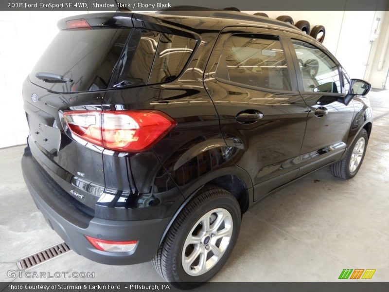 Shadow Black / Ebony Black 2018 Ford EcoSport SE 4WD