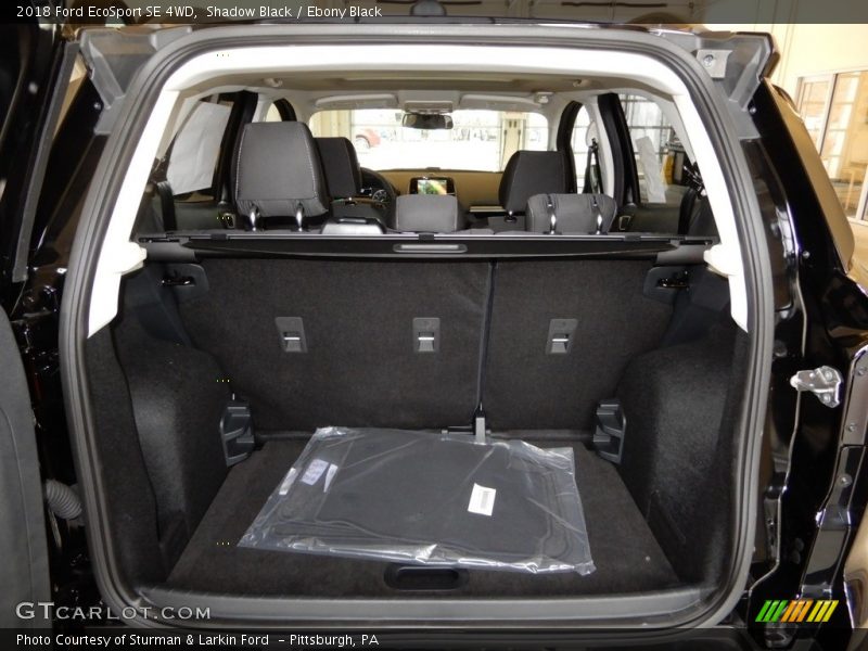 Shadow Black / Ebony Black 2018 Ford EcoSport SE 4WD
