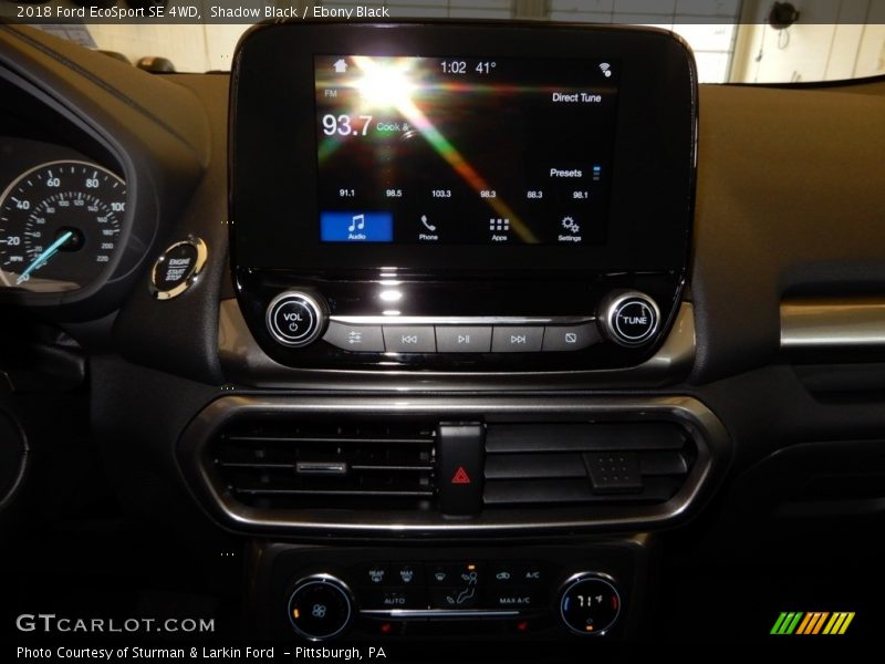 Shadow Black / Ebony Black 2018 Ford EcoSport SE 4WD
