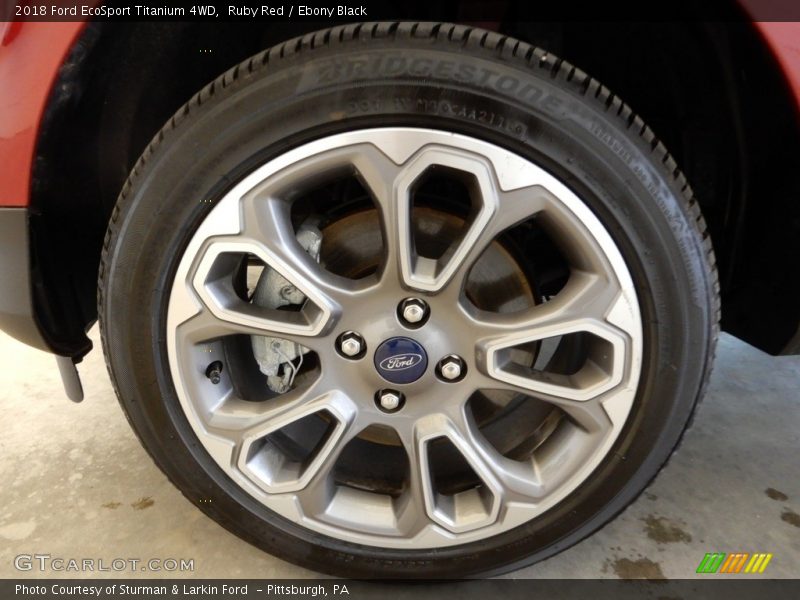 Ruby Red / Ebony Black 2018 Ford EcoSport Titanium 4WD