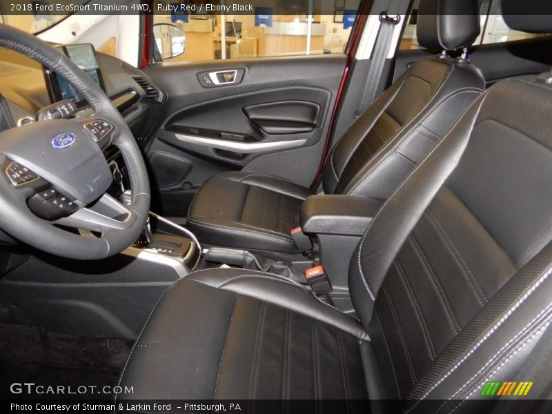 Ruby Red / Ebony Black 2018 Ford EcoSport Titanium 4WD