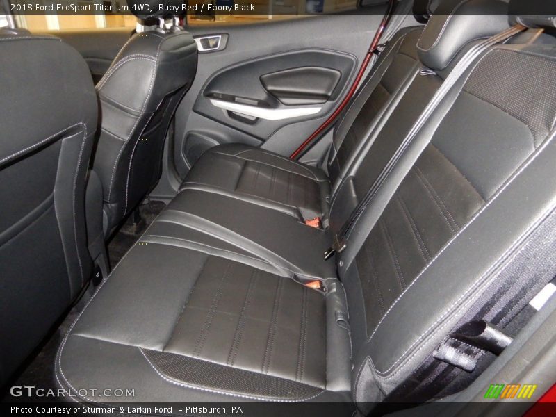 Ruby Red / Ebony Black 2018 Ford EcoSport Titanium 4WD