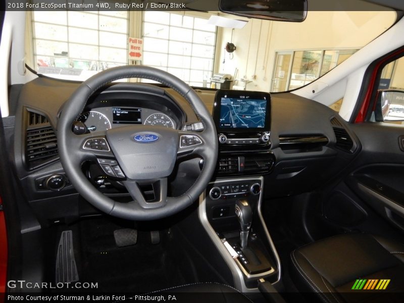 Ruby Red / Ebony Black 2018 Ford EcoSport Titanium 4WD