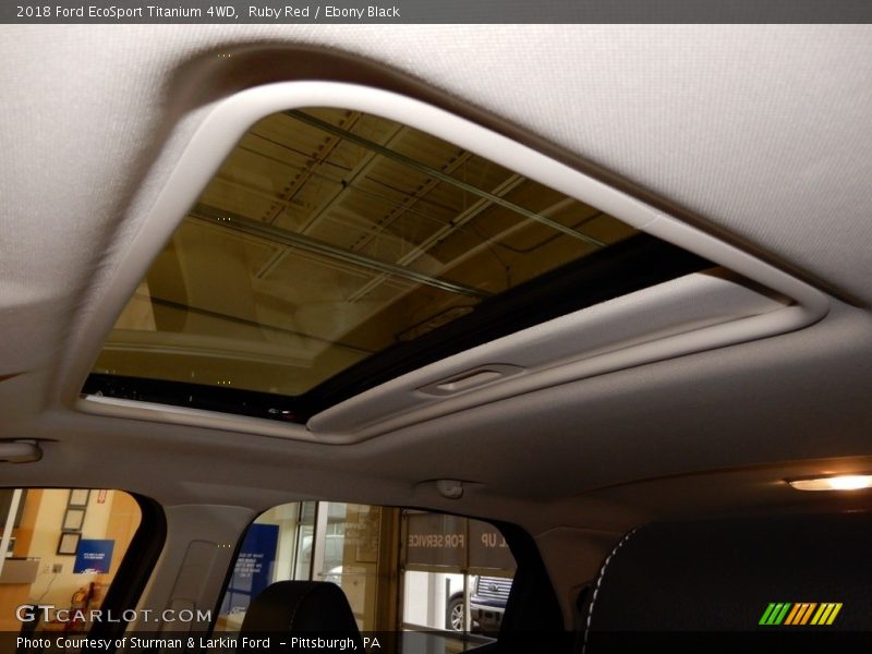 Ruby Red / Ebony Black 2018 Ford EcoSport Titanium 4WD