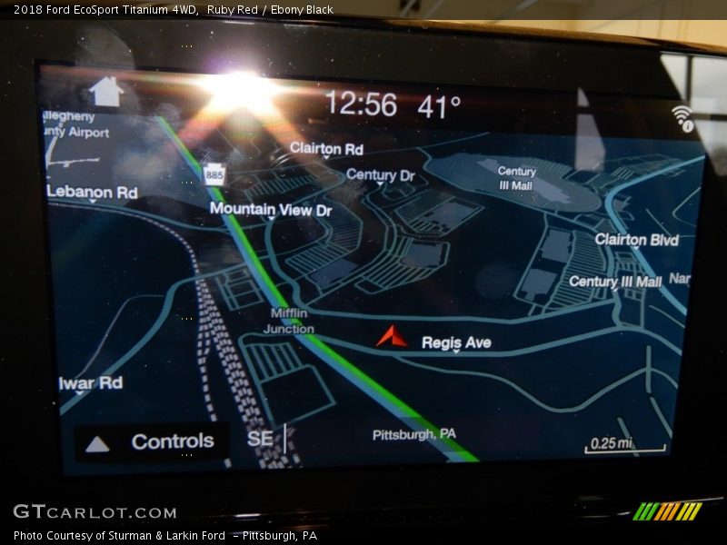 Ruby Red / Ebony Black 2018 Ford EcoSport Titanium 4WD