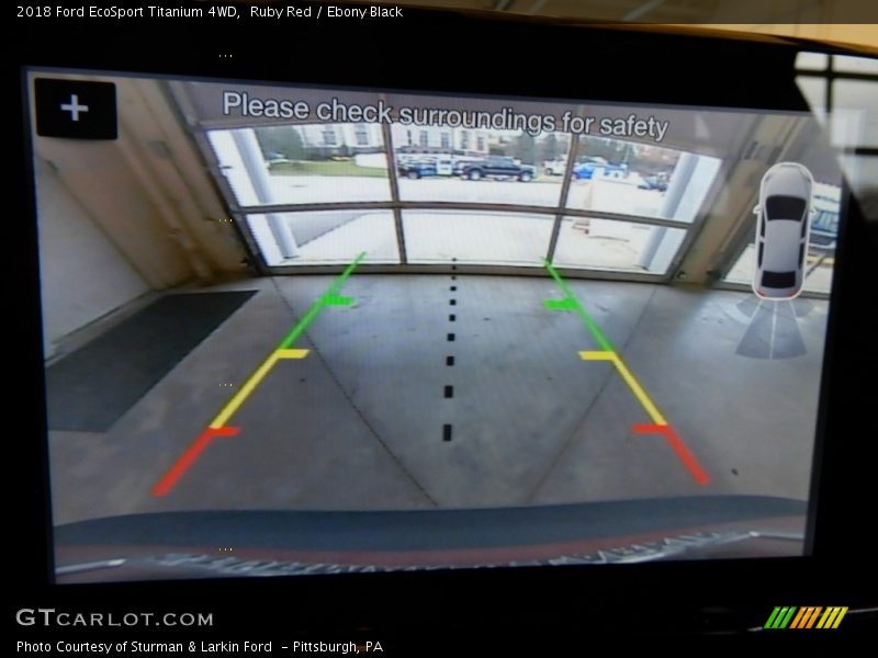 Ruby Red / Ebony Black 2018 Ford EcoSport Titanium 4WD