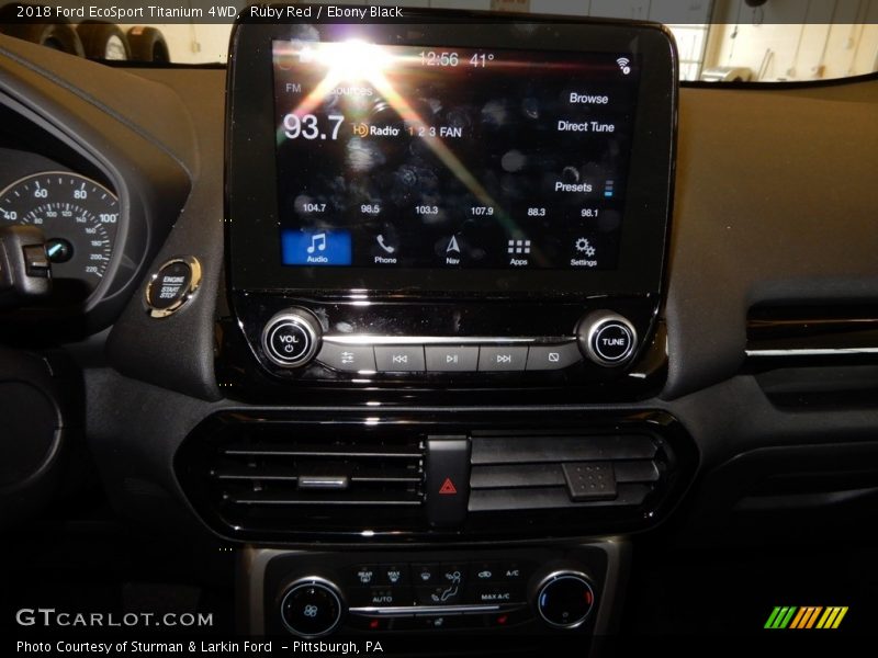 Ruby Red / Ebony Black 2018 Ford EcoSport Titanium 4WD