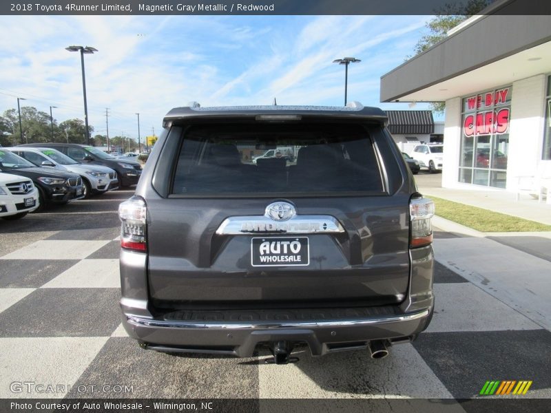 Magnetic Gray Metallic / Redwood 2018 Toyota 4Runner Limited
