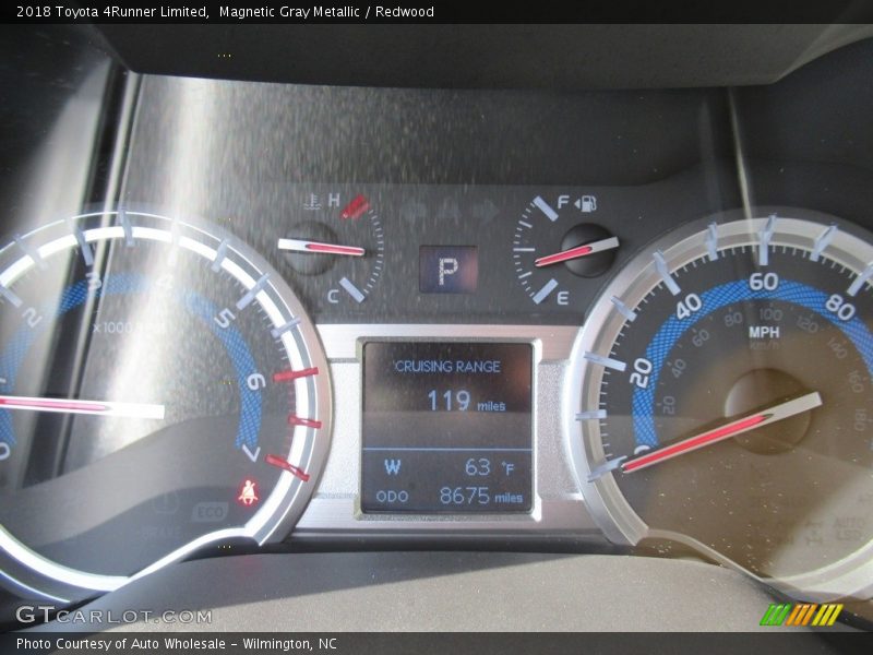 Magnetic Gray Metallic / Redwood 2018 Toyota 4Runner Limited