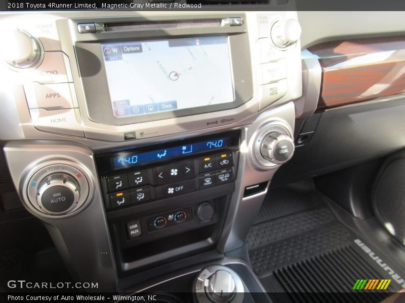 Magnetic Gray Metallic / Redwood 2018 Toyota 4Runner Limited
