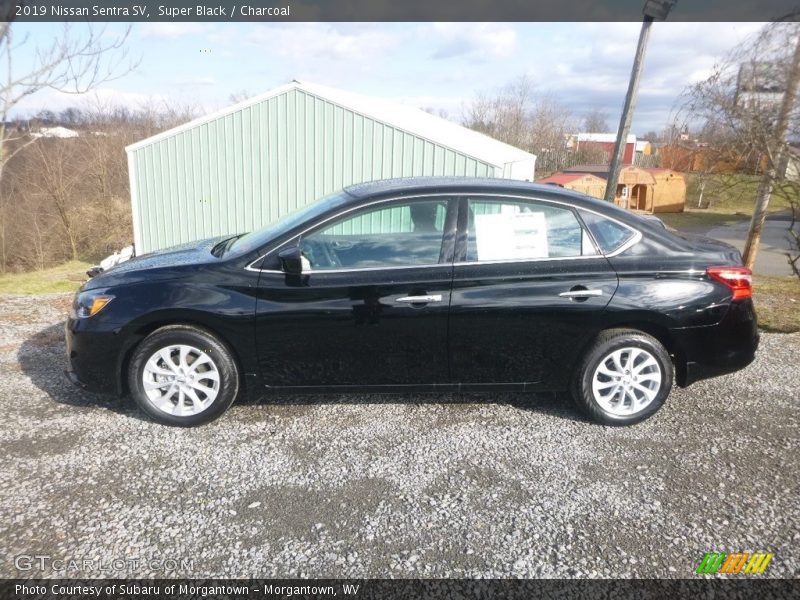Super Black / Charcoal 2019 Nissan Sentra SV