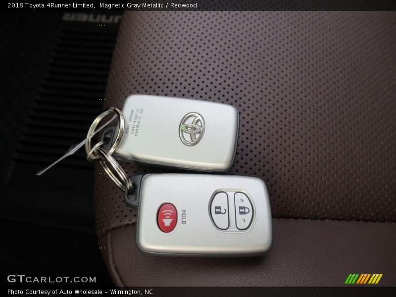 Magnetic Gray Metallic / Redwood 2018 Toyota 4Runner Limited