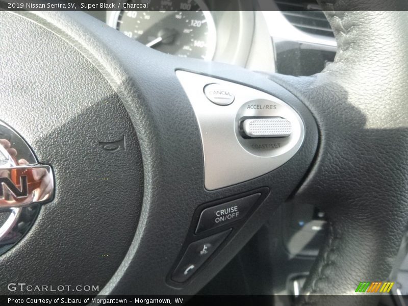 Super Black / Charcoal 2019 Nissan Sentra SV
