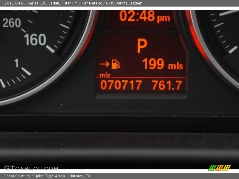 Titanium Silver Metallic / Gray Dakota Leather 2011 BMW 3 Series 328i Sedan