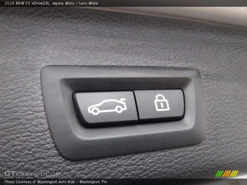 Alpine White / Ivory White 2016 BMW X3 xDrive28i