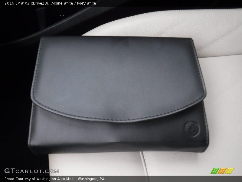 Alpine White / Ivory White 2016 BMW X3 xDrive28i