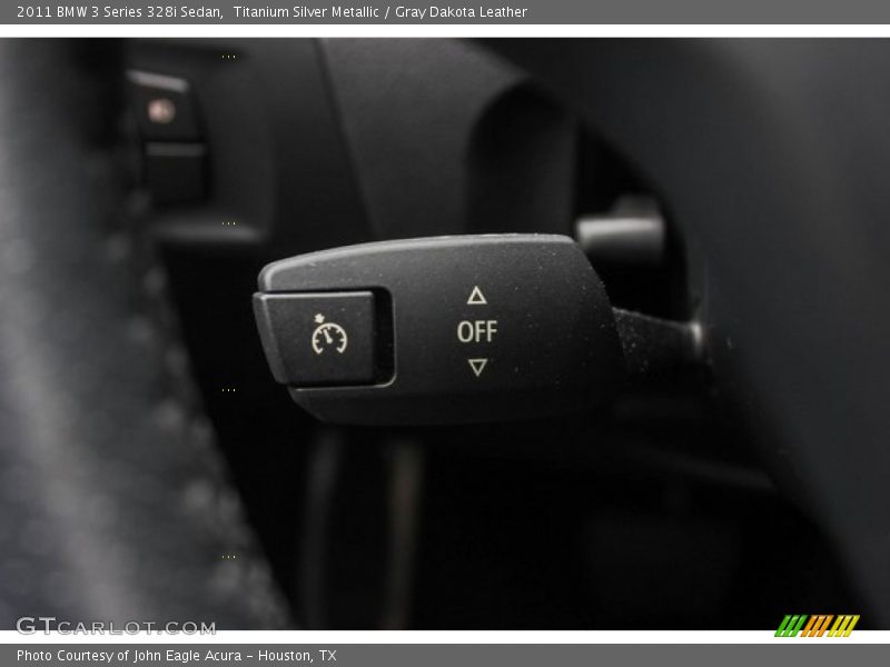 Titanium Silver Metallic / Gray Dakota Leather 2011 BMW 3 Series 328i Sedan