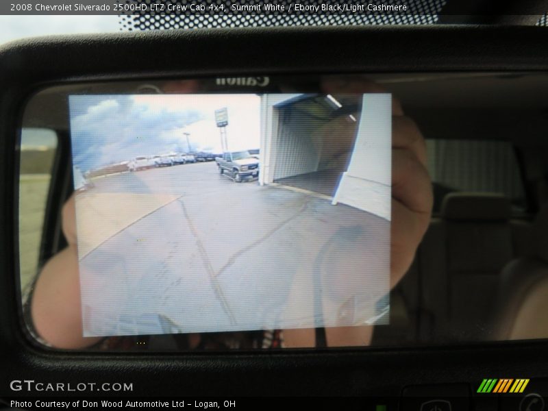 Summit White / Ebony Black/Light Cashmere 2008 Chevrolet Silverado 2500HD LTZ Crew Cab 4x4