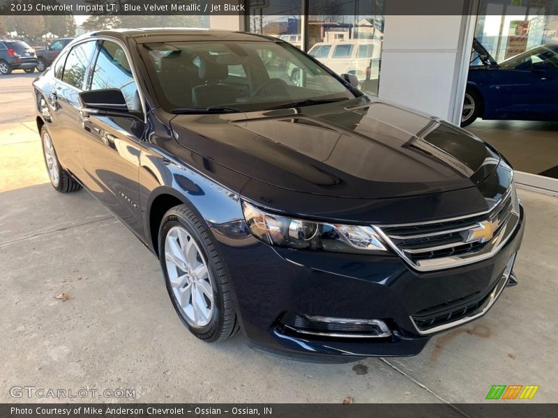 Blue Velvet Metallic / Jet Black 2019 Chevrolet Impala LT