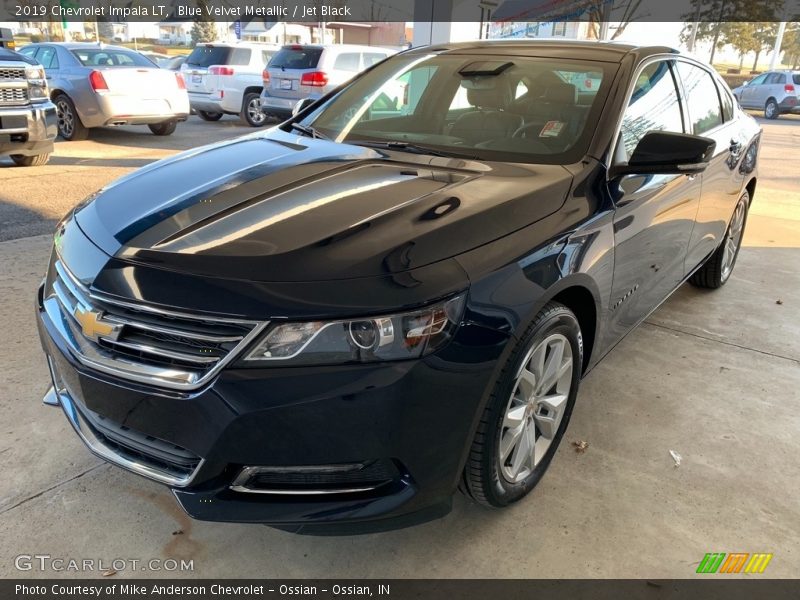 Blue Velvet Metallic / Jet Black 2019 Chevrolet Impala LT