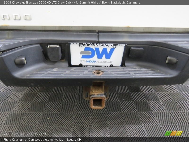 Summit White / Ebony Black/Light Cashmere 2008 Chevrolet Silverado 2500HD LTZ Crew Cab 4x4