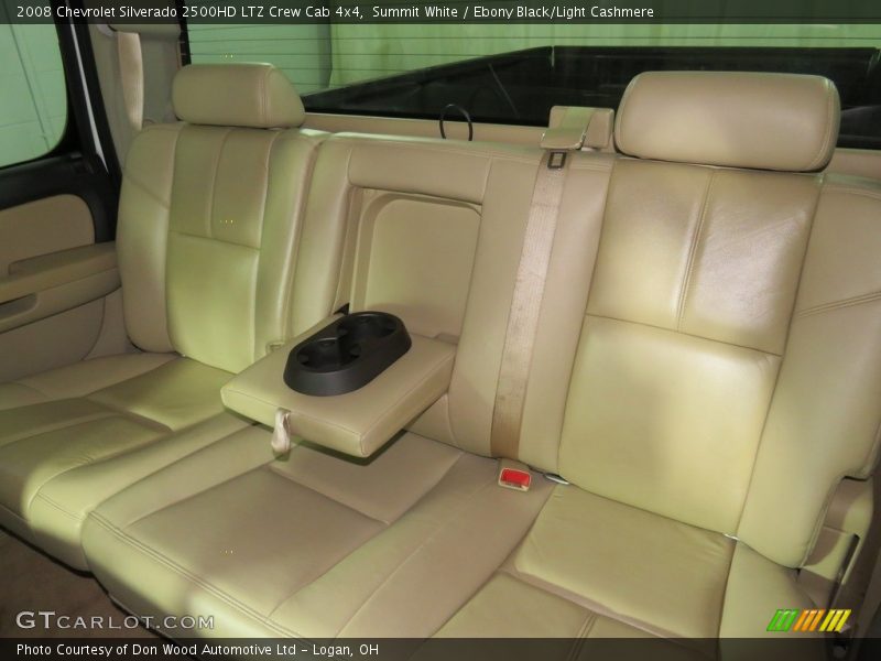 Summit White / Ebony Black/Light Cashmere 2008 Chevrolet Silverado 2500HD LTZ Crew Cab 4x4