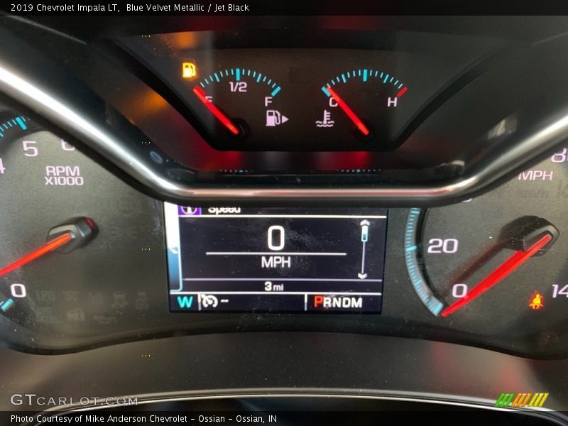 Blue Velvet Metallic / Jet Black 2019 Chevrolet Impala LT