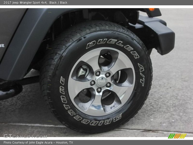 Black / Black 2017 Jeep Wrangler Sport 4x4