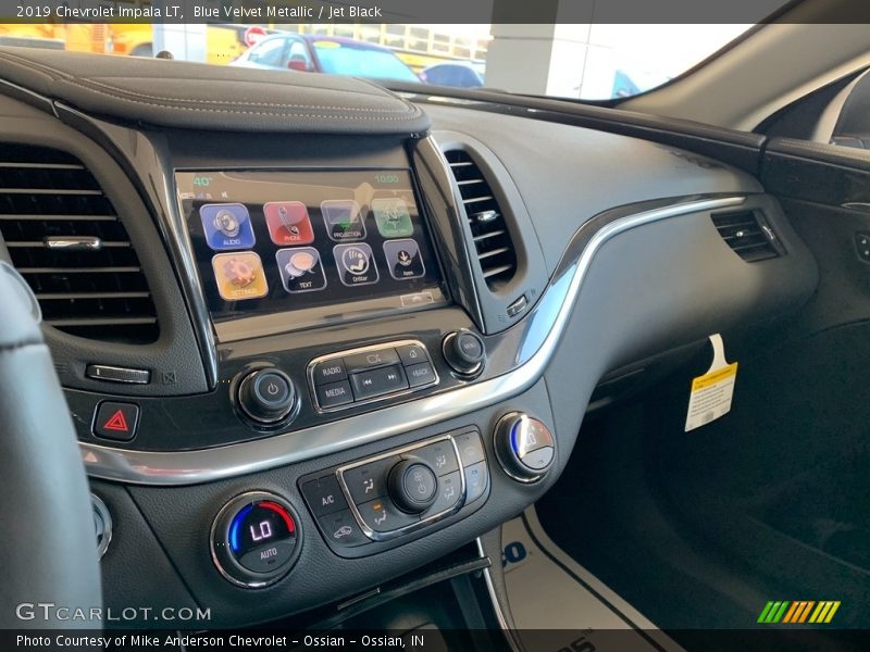 Dashboard of 2019 Impala LT