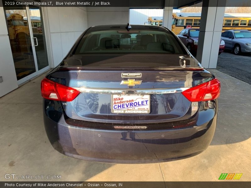 Blue Velvet Metallic / Jet Black 2019 Chevrolet Impala LT