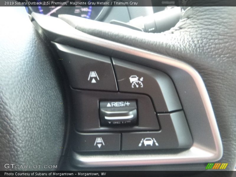 Magnetite Gray Metallic / Titanium Gray 2019 Subaru Outback 2.5i Premium