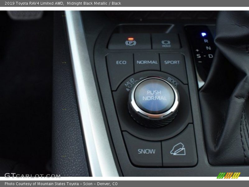 Controls of 2019 RAV4 Limited AWD