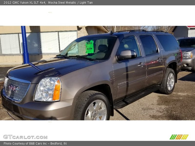 Mocha Steel Metallic / Light Tan 2012 GMC Yukon XL SLT 4x4