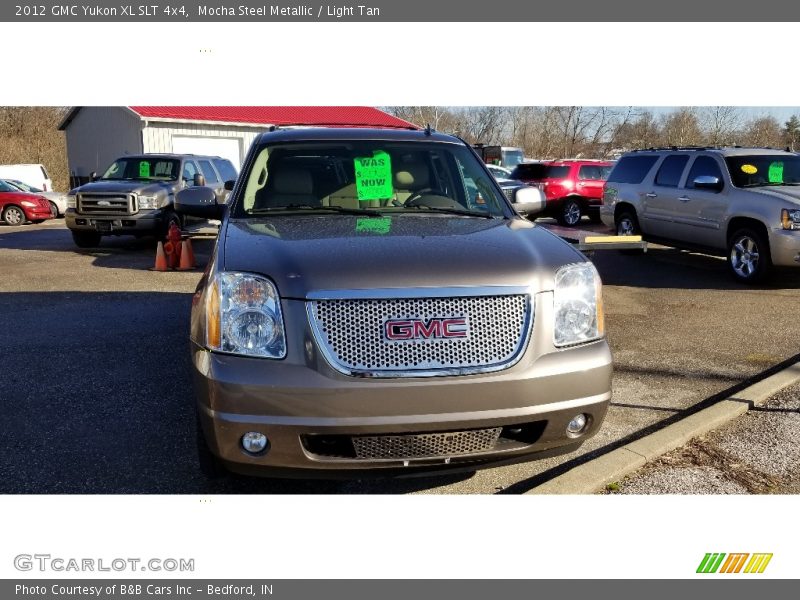 Mocha Steel Metallic / Light Tan 2012 GMC Yukon XL SLT 4x4