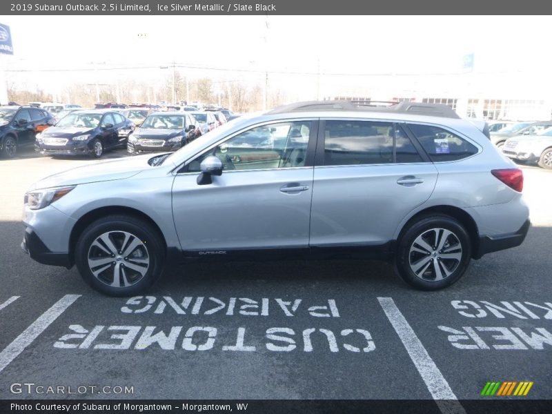 Ice Silver Metallic / Slate Black 2019 Subaru Outback 2.5i Limited