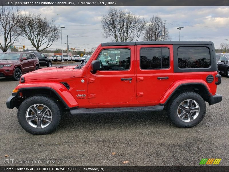  2019 Wrangler Unlimited Sahara 4x4 Firecracker Red