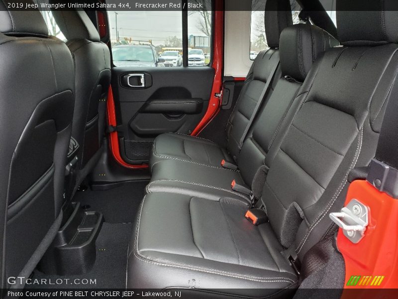 Rear Seat of 2019 Wrangler Unlimited Sahara 4x4