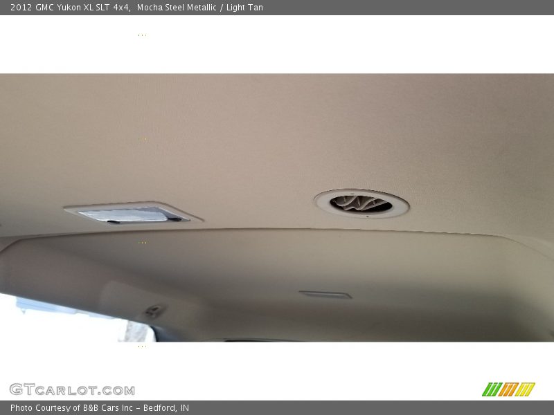 Mocha Steel Metallic / Light Tan 2012 GMC Yukon XL SLT 4x4