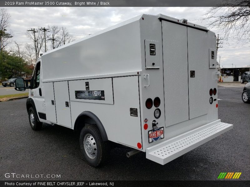 Bright White / Black 2019 Ram ProMaster 3500 Cutaway