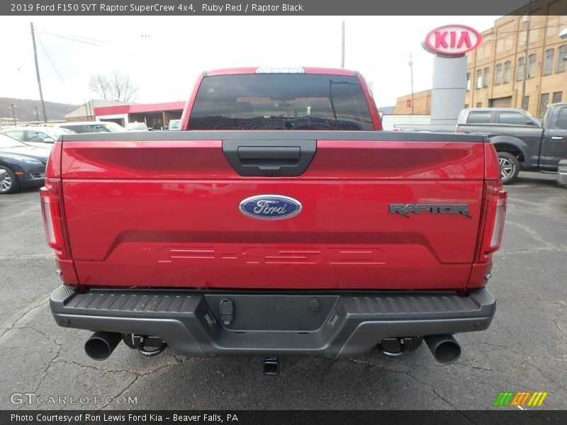 Ruby Red / Raptor Black 2019 Ford F150 SVT Raptor SuperCrew 4x4