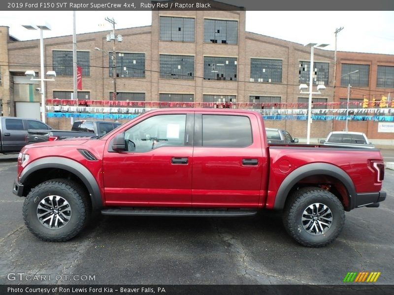  2019 F150 SVT Raptor SuperCrew 4x4 Ruby Red